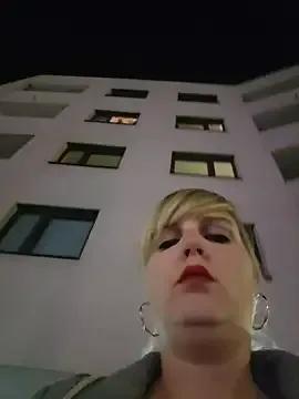 Sexybiene969 — boobie walk on the street